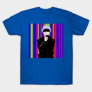 rainbow sensei the shaman gojo T-Shirt